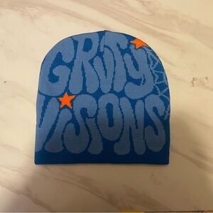 Dark Blue+Light Blue Gravity Vision Beanie